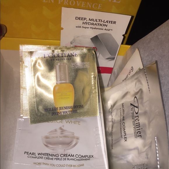 SOLD! L'occitane box filled w/skin care goodies - Picture 6 of 6